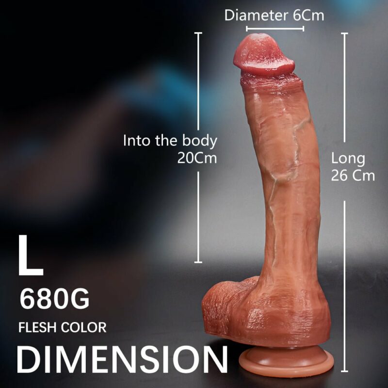 Dildos Liquid Silicone Non-electric - Image 5