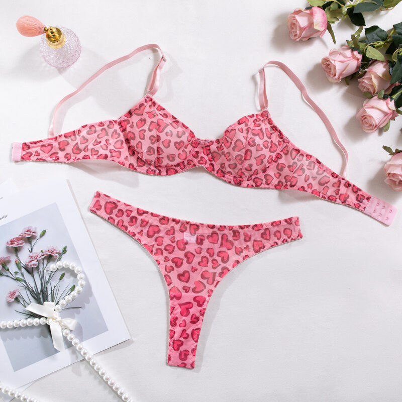Girl Thin Sexy Lingerie Two-piece Suit - Image 10