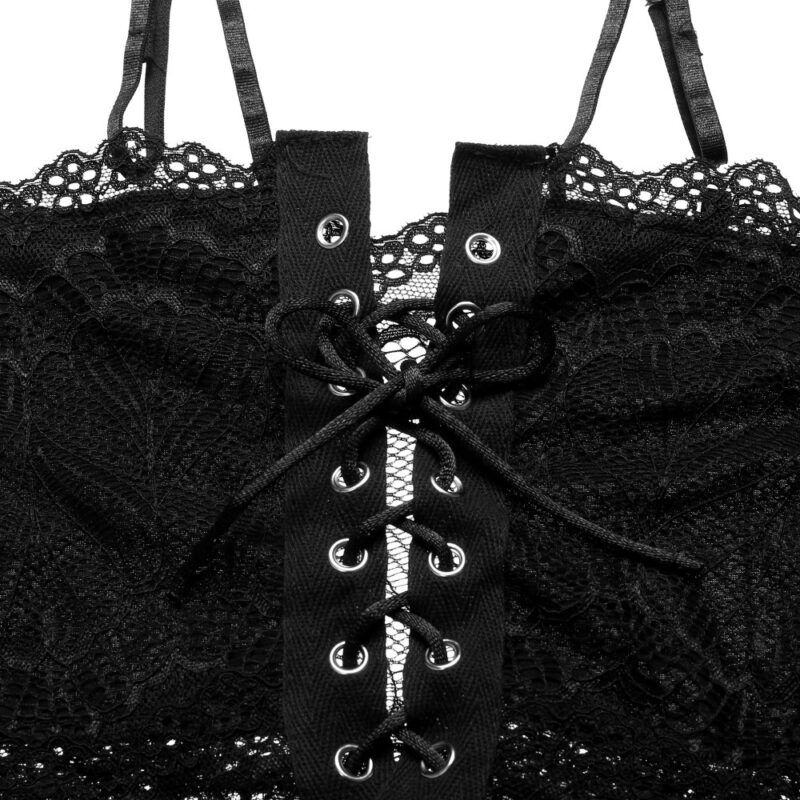 lace file one piece Sexy lingerie - Image 5