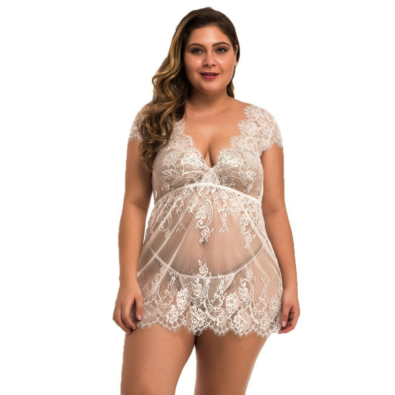 Full size sexy lingerie full lace - Image 2