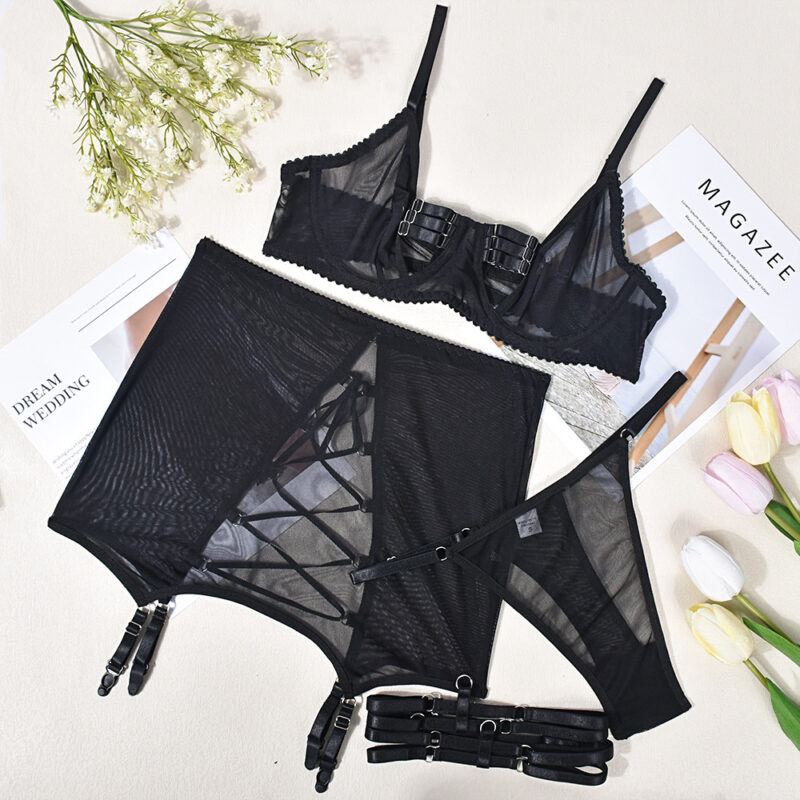 Women's  Strappy Sexy Lingerie - Image 4