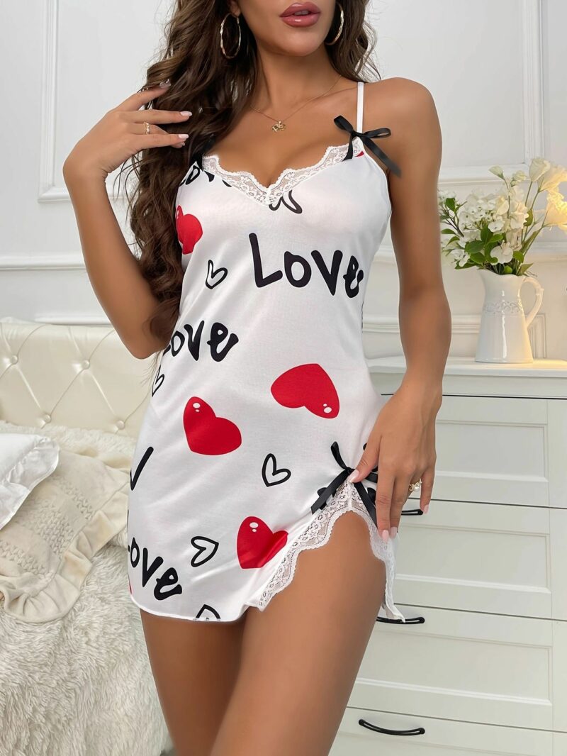 New Sexy Lingerie Love Suspender Skirt - Image 4