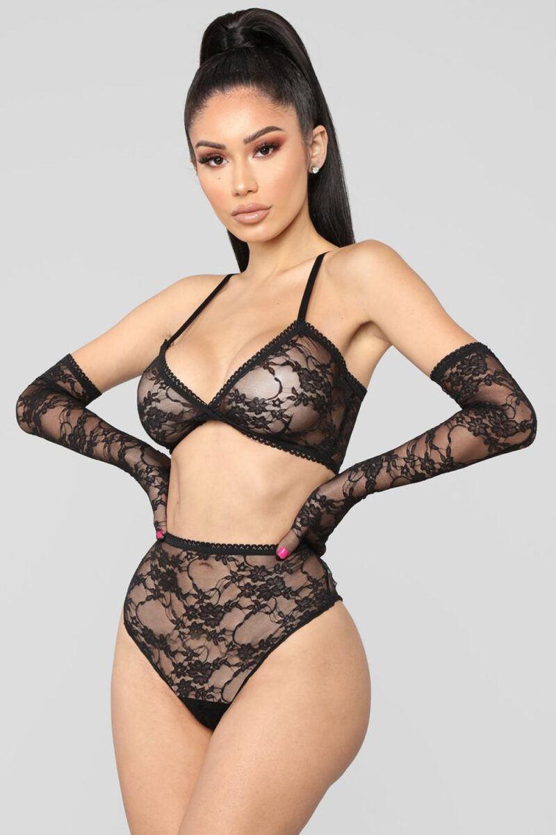 Sexy lingerie lace nightdress - Image 7