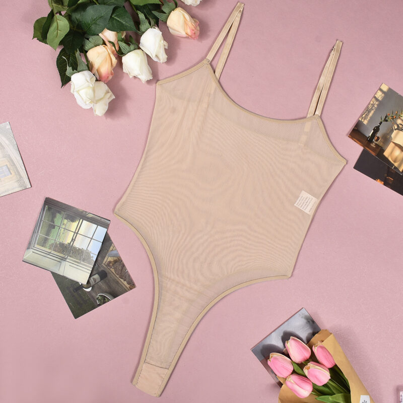Sheer Mesh Sexy Backless Temptation Jumpsuit Sexy Lingerie - Image 9