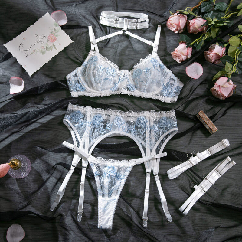 Women's New Embroidered Lace Sexy Lingerie - Image 6
