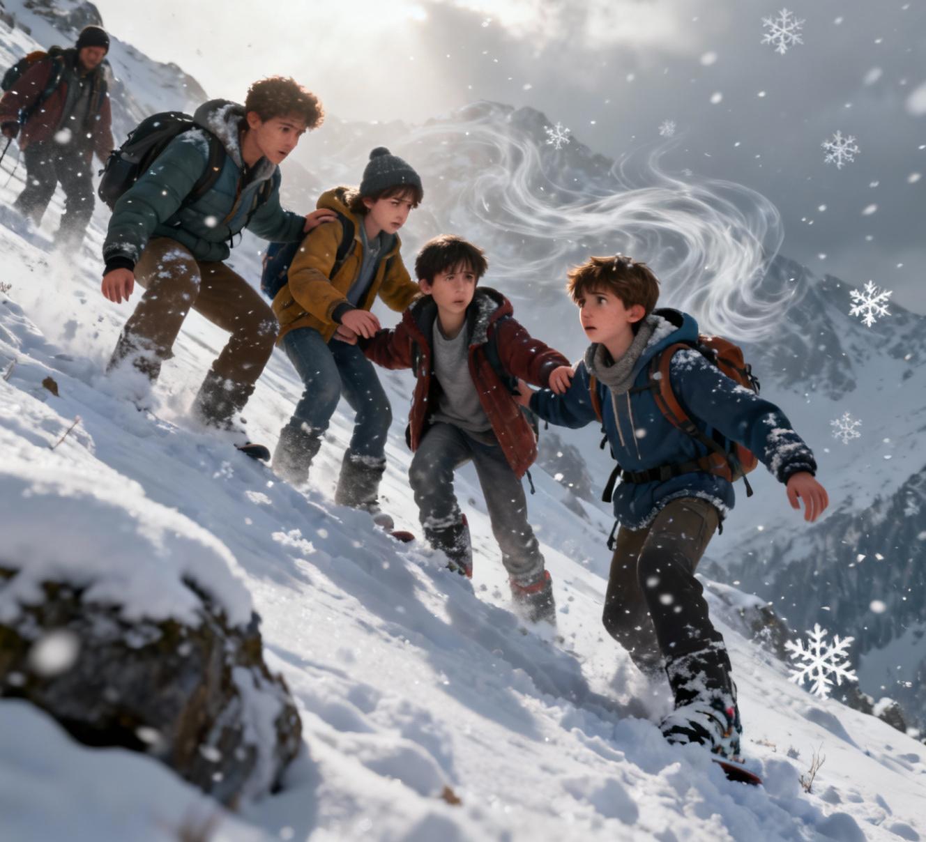 Close-up of unsuitable trainers on rocky mountain path