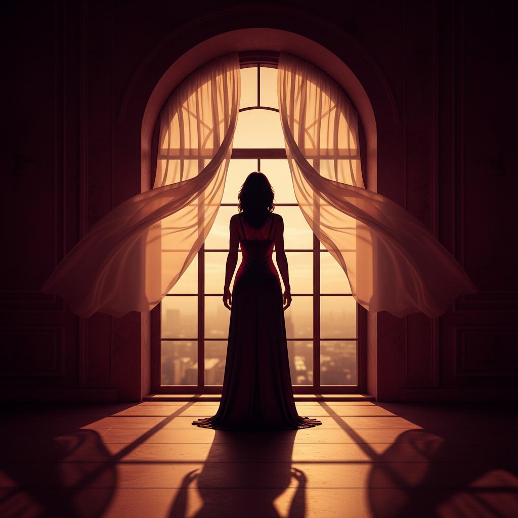 Styling nightwear for a boudoir look